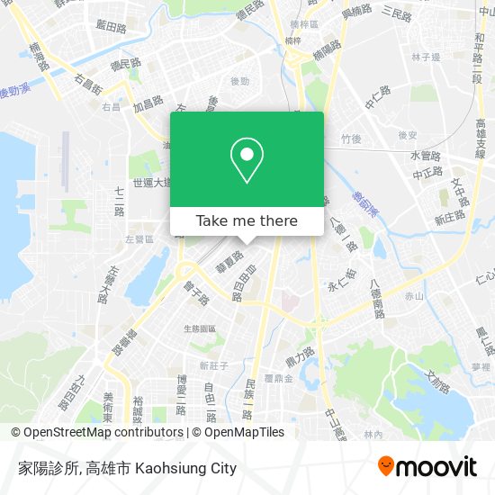家陽診所 map