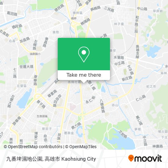 九番埤濕地公園地圖