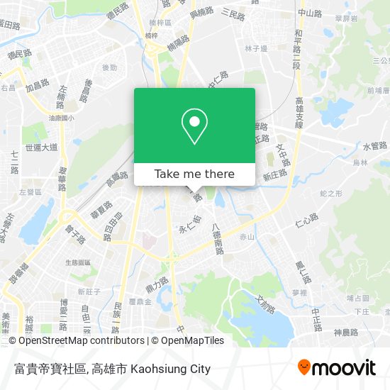 富貴帝寶社區 map