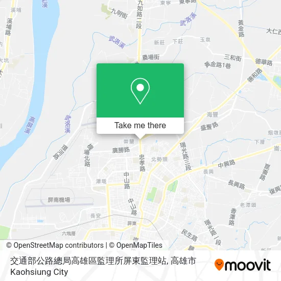 交通部公路總局高雄區監理所屏東監理站 map