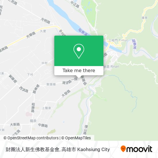 財團法人新生佛教基金會 map