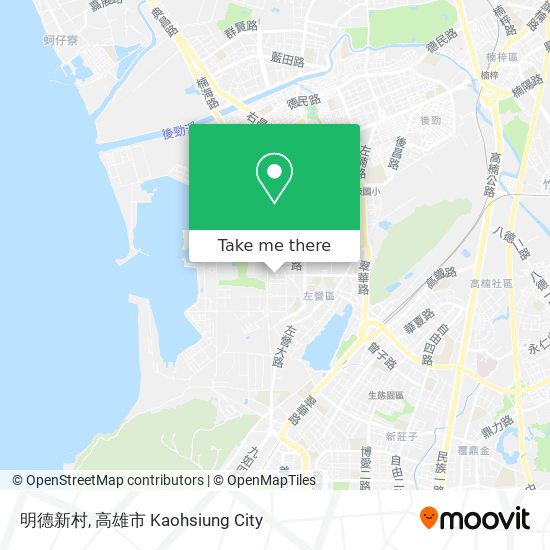 明德新村 map