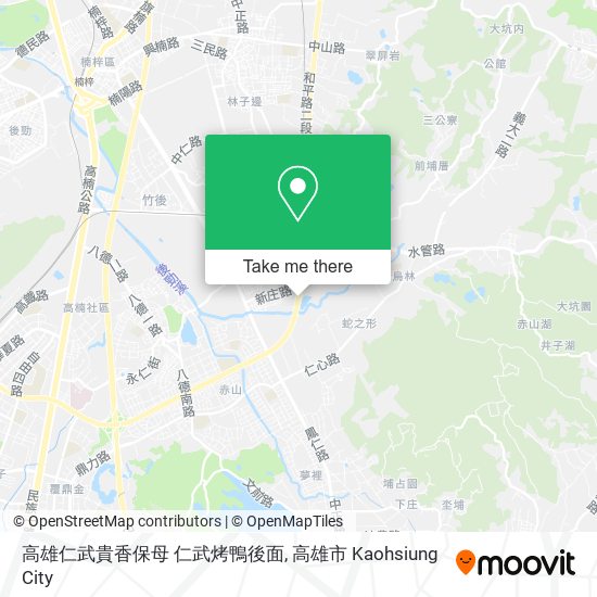 高雄仁武貴香保母 仁武烤鴨後面 map