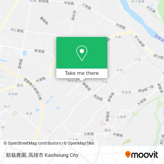 順栽農園 map