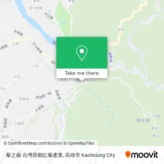 藜之薌 台灣原鄉紅藜產業 map