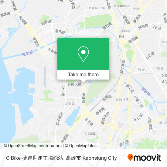 C-Bike-捷運世運主場館站 map