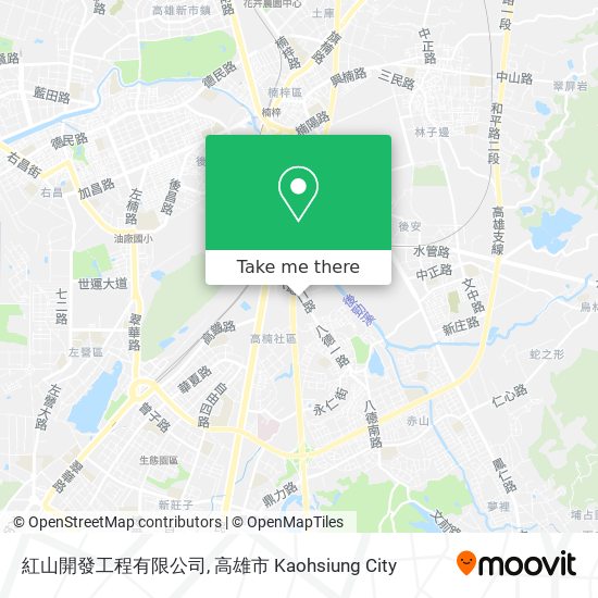 紅山開發工程有限公司 map