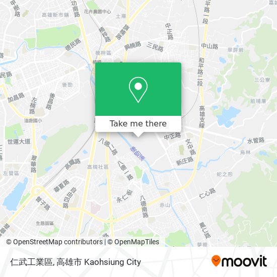 仁武工業區 map