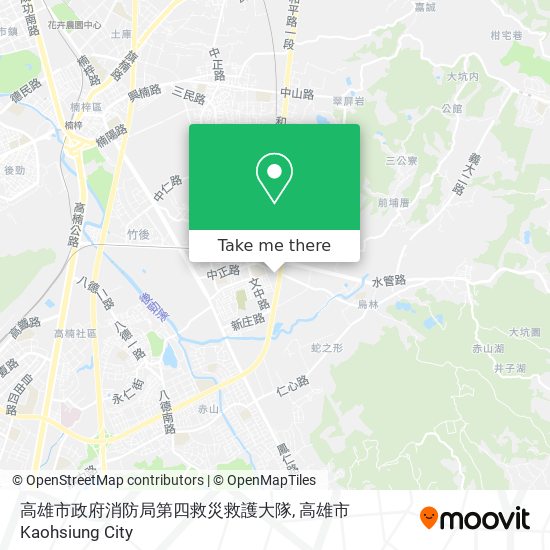 高雄市政府消防局第四救災救護大隊地圖