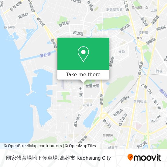 國家體育場地下停車場 map
