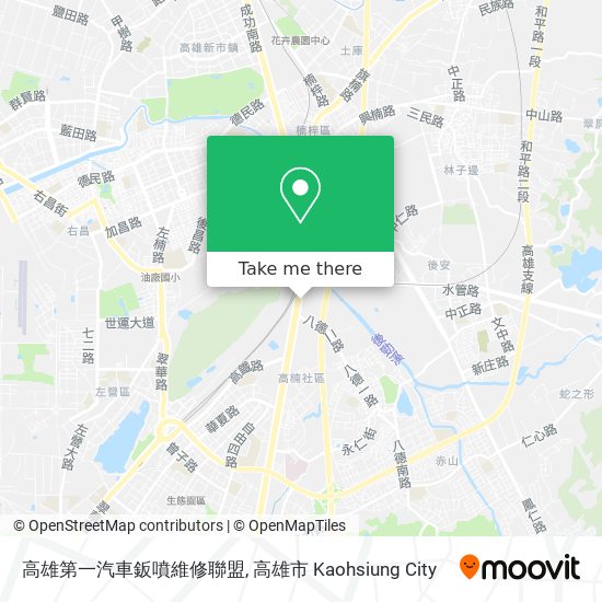 高雄第一汽車鈑噴維修聯盟 map
