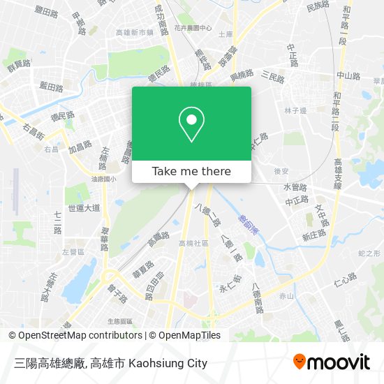 三陽高雄總廠 map