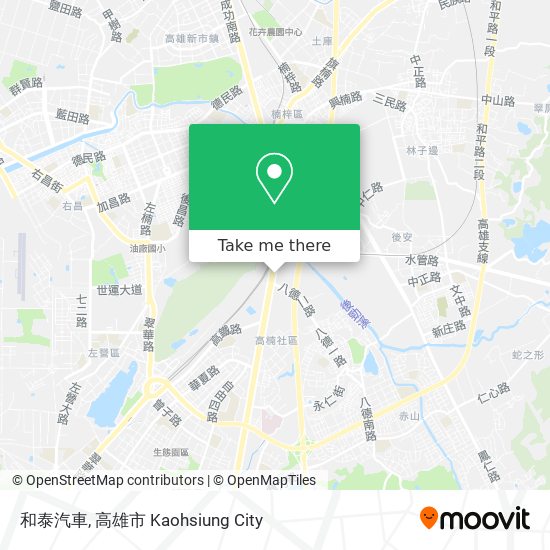 和泰汽車地圖