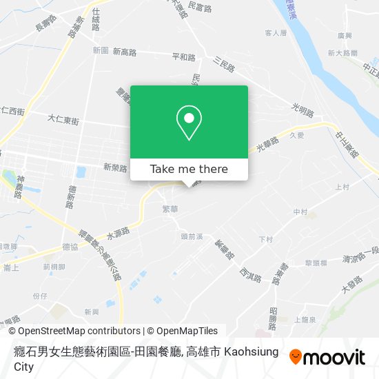 癮石男女生態藝術園區-田園餐廳 map