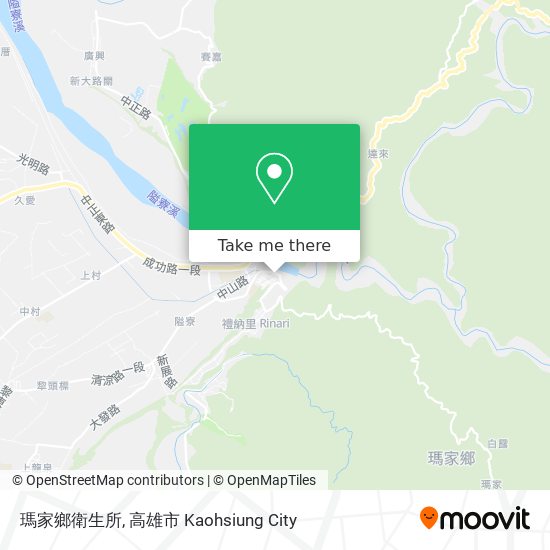 瑪家鄉衛生所地圖