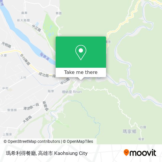 瑪希利得餐廳地圖