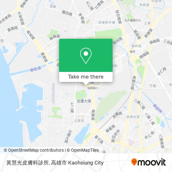 黃慧光皮膚科診所 map