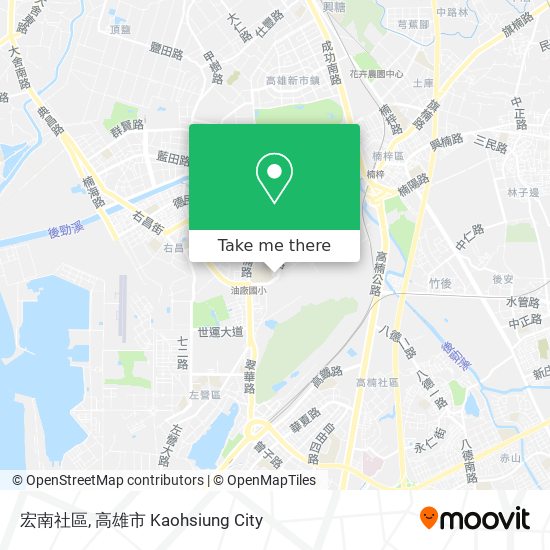 宏南社區 map