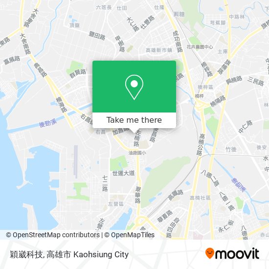 穎崴科技地圖