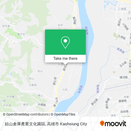 姑山倉庫產業文化園區 map