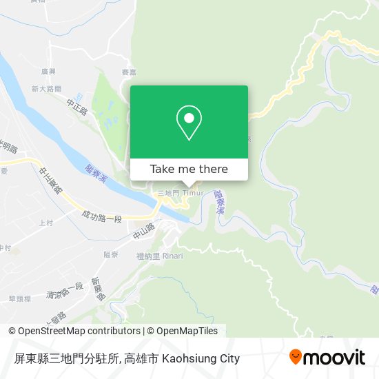 屏東縣三地門分駐所 map