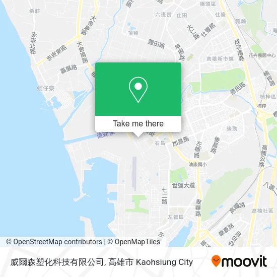 威爾森塑化科技有限公司地圖