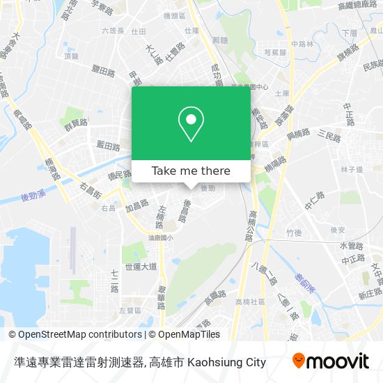 準遠專業雷達雷射測速器 map