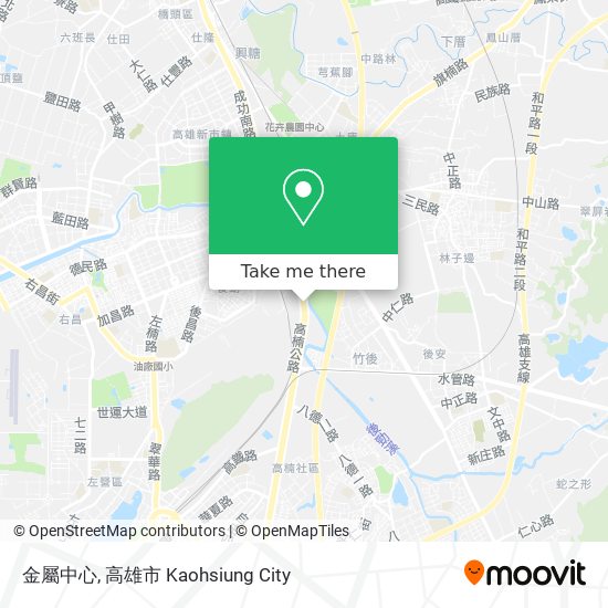 金屬中心地圖