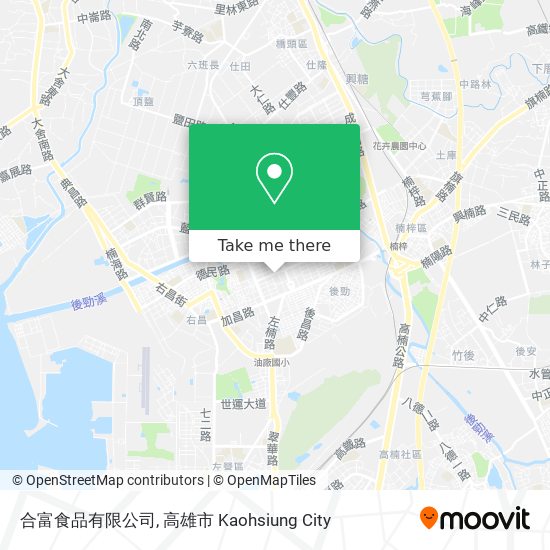 合富食品有限公司 map