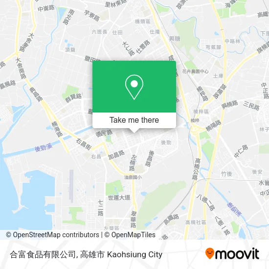 合富食品有限公司地圖