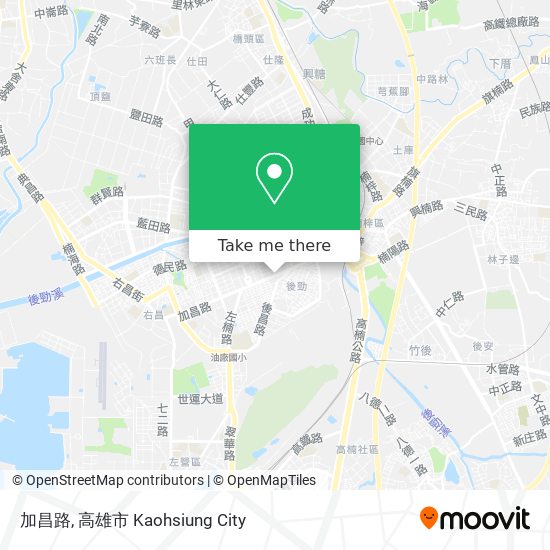 加昌路 map