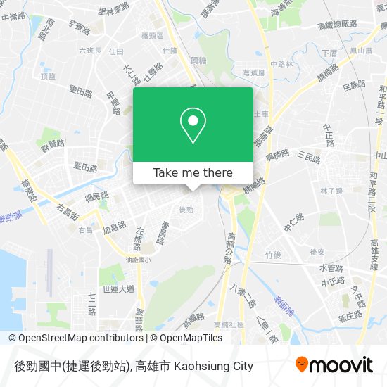 後勁國中(捷運後勁站) map