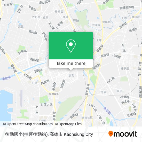 後勁國小(捷運後勁站) map