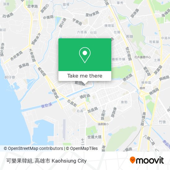可樂果韓組 map