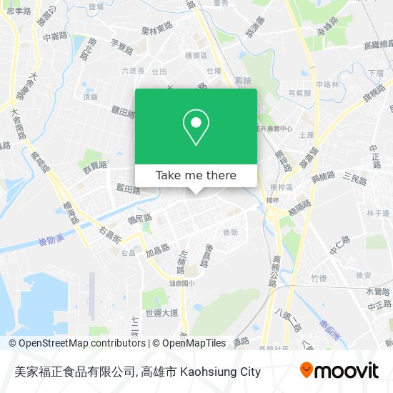 美家福正食品有限公司 map