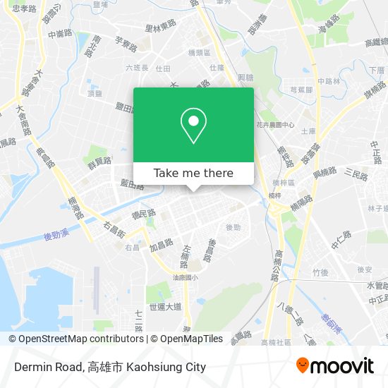 Dermin Road地圖