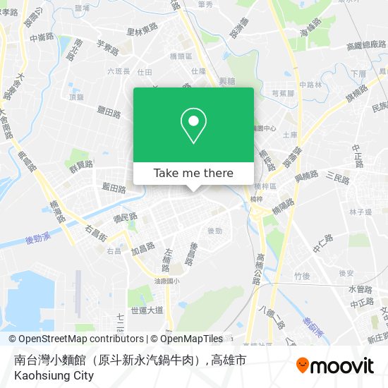 南台灣小麵館（原斗新永汽鍋牛肉） map