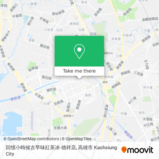 回憶小時候古早味紅茶冰-德祥店 map