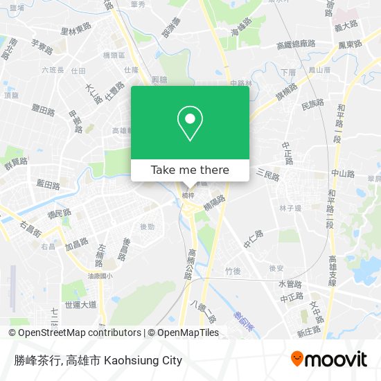 勝峰茶行 map