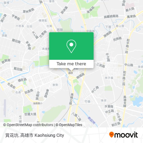 賞花坊 map