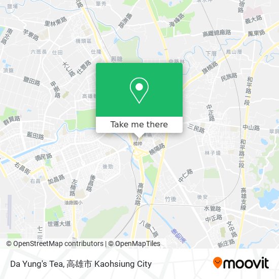 Da Yung's Tea map