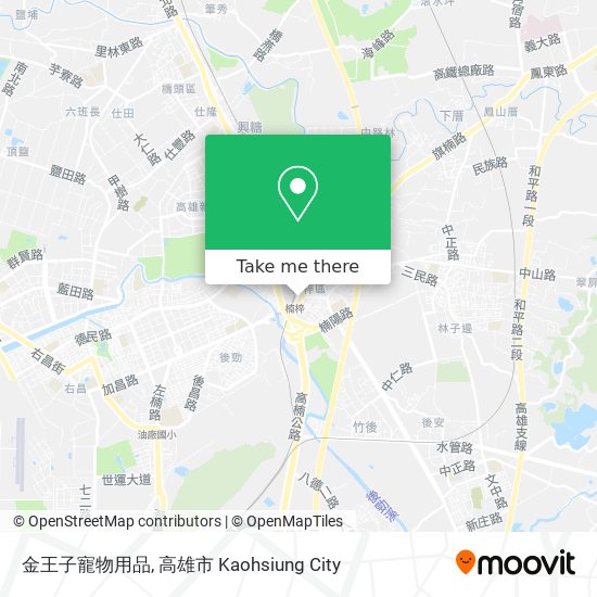 金王子寵物用品 map