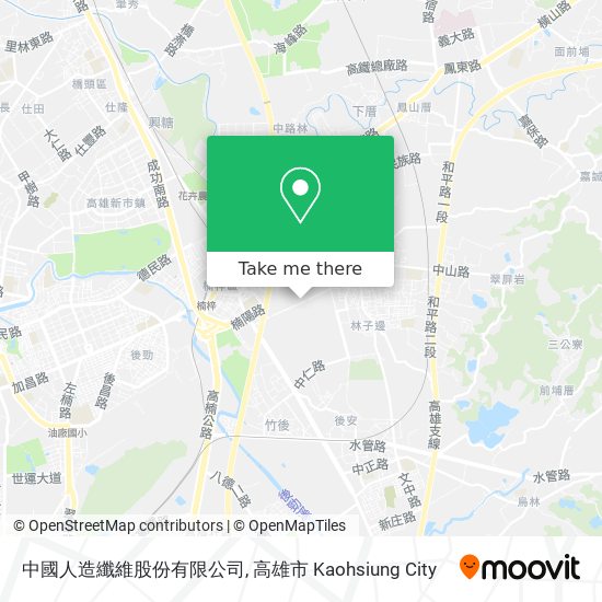 中國人造纖維股份有限公司 map