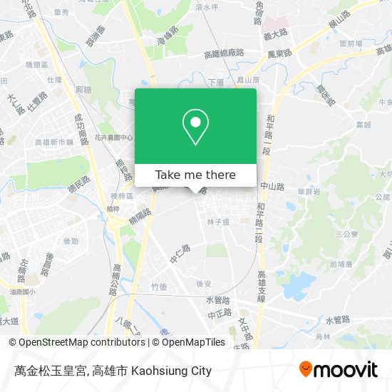 萬金松玉皇宮 map