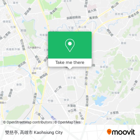 雙慈亭地圖