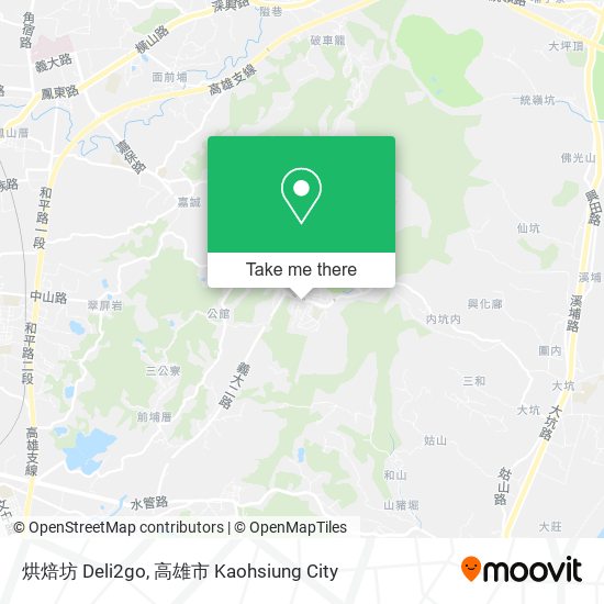 烘焙坊 Deli2go map