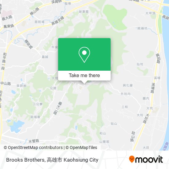 Brooks Brothers地圖