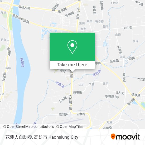 花蓮人自助餐地圖