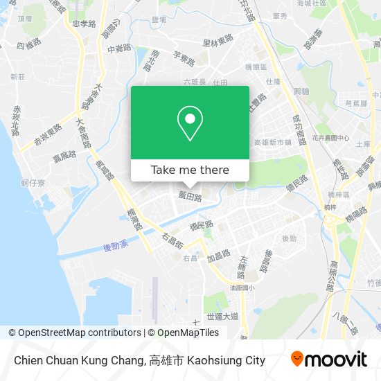 Chien Chuan Kung Chang map