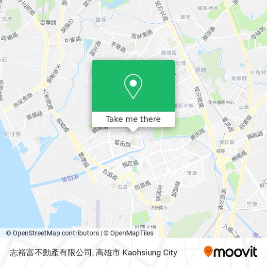 志裕富不動產有限公司地圖